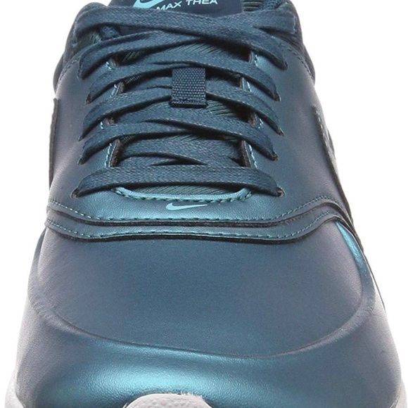 BRAND NEW Nike Air Max leather sneakers teal - Picture 3 of 8